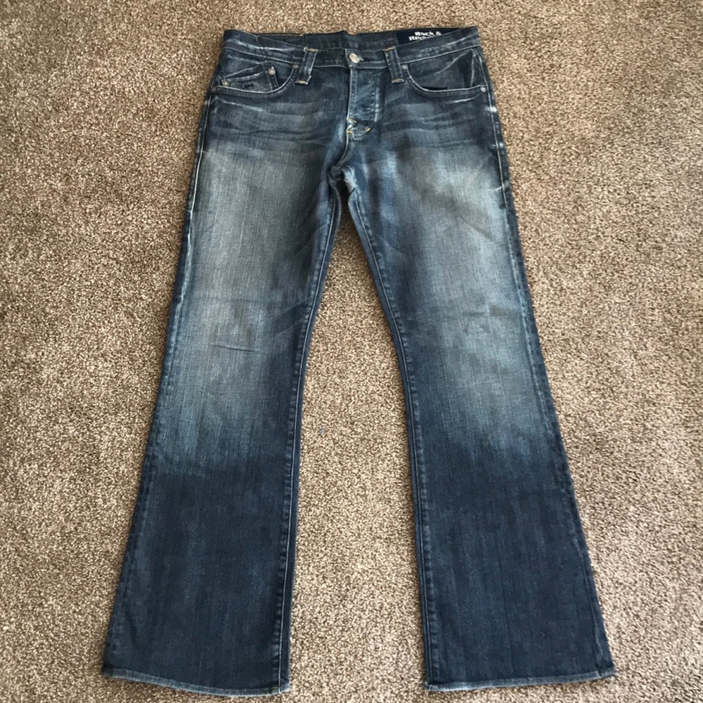 Original Rock & Republic dark blue/gray men’s jeans